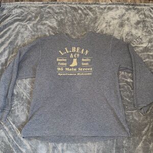 L.L. Bean Gray Sweater Size Large